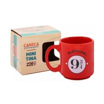 Caneca Xicara Ceramica Mini Tina Harry Potter Plataform 9 ¾ Empalhavel Licenciado Zona Criativa Caneca Xicara Ceramica Mini Tina Harry Potter Plataform 9 ¾ Empalhavel Licenciado Zona Criativa