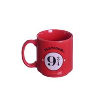 Caneca Xicara Ceramica Mini Tina Harry Potter Plataform 9 ¾ Empalhavel Licenciado Zona Criativa Caneca Xicara Ceramica Mini Tina Harry Potter Plataform 9 ¾ Empalhavel Licenciado Zona Criativa