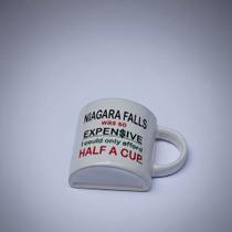 Caneca Xicara De Café Vintage Niagara Falls Canadá Branco Caneca Xicara De Café Vintage Niagara Falls Canadá Branco
