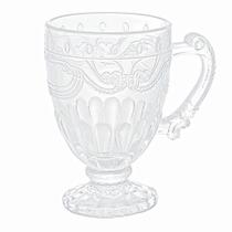 Caneca Xícara de Cristal Imperial Transparente 190mL - Lyor