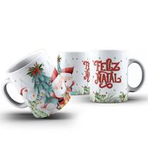 Caneca Xicara de Feliz Natal Um Presente Criativo Cesta café