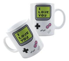 Caneca Xícara de Porcelana Cerâmica Personalizada Game Boy Mini Game Gamer