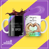 Caneca Xícara Dia Dos Namorados Casal Love LGBT Presente Certo Amor- MEGA OFERTA!