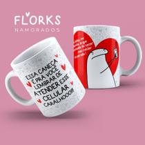 Caneca Xícara Dia Dos Namorados Flork Atende O Celular Casal Meme Love- MEGA OFERTA!