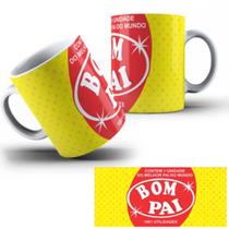 Caneca Xícara Dia dos Pais Bom Pai Personalizada Engraçada Divertida Trocadilho- MEGA OFERTA!