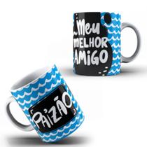 Caneca Xícara Dia dos Pais Personalizada Paizão Meu Melhor Amigo Presente- MEGA OFERTA!