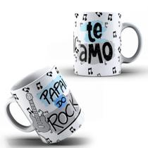 Caneca Xícara Dia dos Pais Personalizada Papai Do Rock Te Amo Presente - MEGA OFERTA! Caneca Xícara Dia dos Pais Personalizada Papai Do Rock Te Amo Presente - MEGA OFERTA!