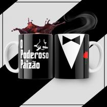 Caneca Xícara Dia dos Pais Personalizada Papai O Poderoso Paizão Momento - MEGA OFERTA!