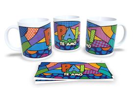 Caneca Xicara Dias Dos Pais Porcelana Personalizada