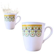 Caneca Xicara em Melamina 370ml p/ Café com Leite Chá