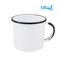 Caneca Xícara Esmaltada Ágata 370ml Ewel Café Chá