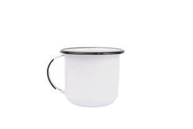 Caneca Xícara Esmaltada no 8 350ML Branca atóxico ESMALTADOS SILVA 2210