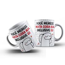 Caneca Xícara Flork Meme Bento Frases Divertida e Debochada