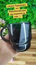 Caneca xícara fumê em policarbonato TUPPERWARE
