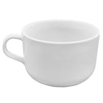 Caneca Xícara Jumbo Branca Cerâmica Porcelana 450ml Grande
