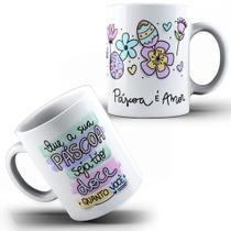 Caneca Xícara Páscoa Seja Tão Doce Quanto Você Feliz Páscoa Porcelana MEGA OFERTA!