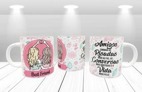 Caneca Xícara Personalizada Amizade Best Friend Amigo Risadas Presente Irmãos-MEGA OFERTA!