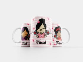 Caneca Xícara Personalizada Amizade Best Friend Forever Presente Amigo Irmão- MEGA OFERTA!