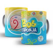 Caneca Xicara Personalizada Bob Esponja