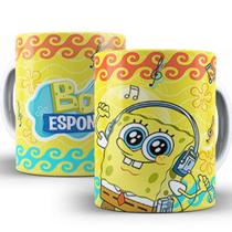 Caneca Xicara Personalizada Bob Esponja
