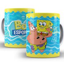 Caneca Xicara Personalizada Bob Esponja