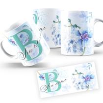 Caneca Xícara Personalizada com Nome Orquidea Caneca Xícara Personalizada com Nome Orquidea
