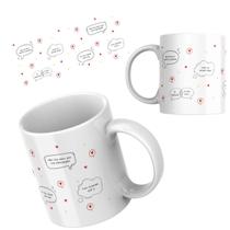 Caneca Xicara Personalizada em Pocelana Para café e Chá Presente Dia Das Mães