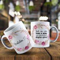 Caneca Xícara Personalizada Gratidão Diversos Modelos Energia Boa Inspiração Porcelana MEGA OFERTA! Caneca Xícara Personalizada Gratidão Diversos Modelos Energia Boa Inspiração Porcelana MEGA OFERTA!