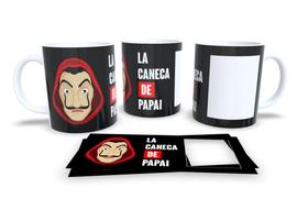 Caneca Xicara Porcelana Personalizada Dia Dos Pais 325ML