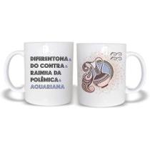 Caneca Xícara Símbolo Signo Aquário Aquariana