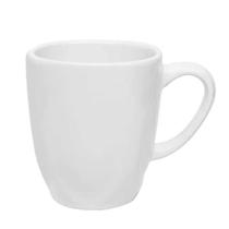 Caneca Xicara Tulipa de Porcelana Chá Café 380ml Ryo White Oxford