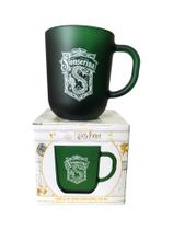 Caneca Xícara Vidro Prime Harry Potter Hogwarts Casas 300ml