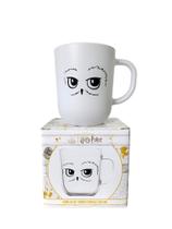 Caneca Xícara Vidro Prime Harry Potter Hogwarts Casas 300ml - AllMix