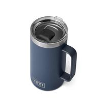 Caneca YETI Rambler 700ml Isolada a Vácuo em Aço Inoxidável Navy