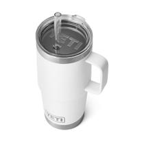 Caneca YETI Rambler 750 ml com tampa de palha em aço isolado a vácuo