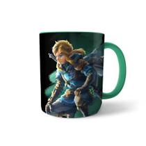 Caneca Zelda Tears of the Kingdom Logo