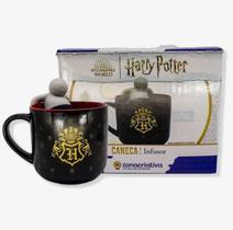 Caneca zona criativa - hogwarts para chá c/ difusor - 350ml (ref: 10025756)