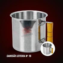 Canecão 2,5 Litros leiteira de aluminio polido caneco fervedor - n16 Canecão 2,5 Litros leiteira de aluminio polido caneco fervedor - n16