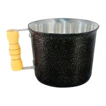 Canecao 605-DF-P para Liquidos Aluminio Fundido Craqueado Cabo Madeira 4L Preto Diviforte Canecao 605-DF-P para Liquidos Aluminio Fundido Craqueado Cabo Madeira 4L Preto Diviforte