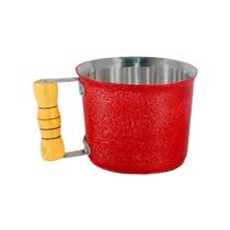 Canecao 967-DF-V para Liquidos Aluminio Fundido Craqueado Cabo Madeira 4L Vermelho Diviforte Canecao 967-DF-V para Liquidos Aluminio Fundido Craqueado Cabo Madeira 4L Vermelho Diviforte