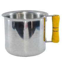 Canecao Extra N 20 Leiteira Fervedor Em Aluminio E Cabo De Madeira 5,6 Litros