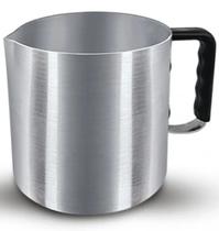 Canecão Grande Leiteira Hotel N18 Cm Alumínio 4,0 Litros Cor Cinza Canecão Grande Leiteira Hotel N18 Cm Alumínio 4,0 Litros Cor Cinza