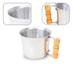 Canecão Leiteira Fervedor Caneco Alumínio Fundido 1 Litro