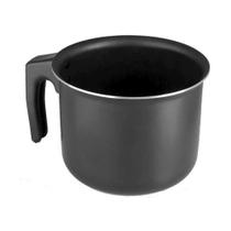 Canecão Reto de Alumínio Antiaderente Teflon 1 Litro C/ Cabo