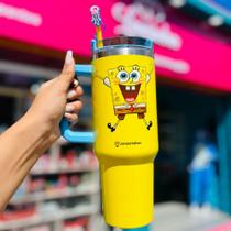 Canecao tumbler c/pigente 1,15lt bob esponja