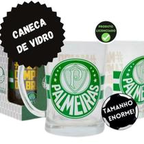 Canecao vidro Palmeiras 600 ml