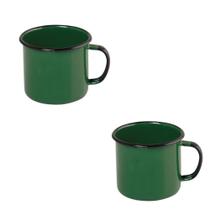Canecas 2 (duas) qualidade Agata 370ml Ewel - Verde floresta Canecas 2 (duas) qualidade Agata 370ml Ewel - Verde floresta