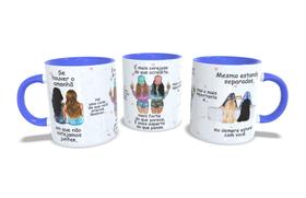 Canecas Azul Personalizadas Coleção Se Houver o Amanhã