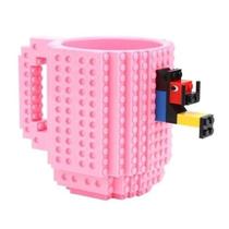Canecas Bloquinhos Com Encaixe "Lego" + Peças Para Montar Canecas Bloquinhos Com Encaixe "Lego" + Peças Para Montar