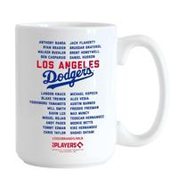 Canecas com Logotipo Los Angeles Dodgers - Edição 2024 World Series